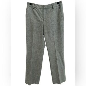 LRL Ralph Lauren Women’s Gray 100% Wool Fully Lined Dress Work Pants Size 6P